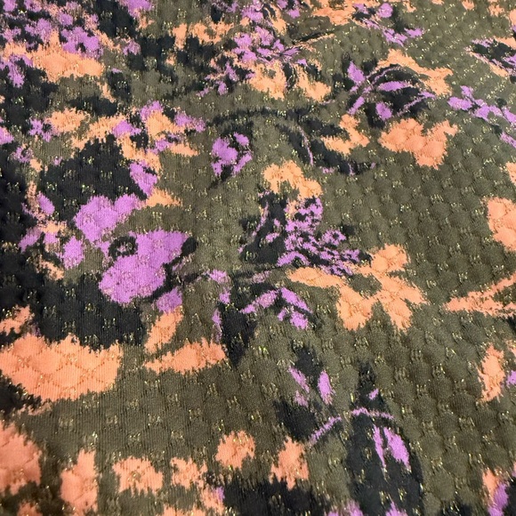 Shoshanna Olive and Lavender Swimsuit - Picture 7 of 7